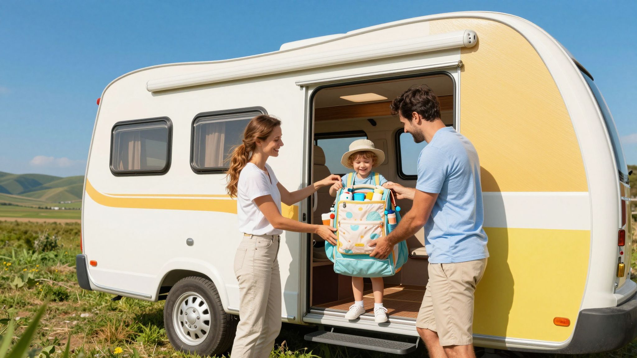 A mobil otthon kényelmes megoldás hosszú utazásokhoz.