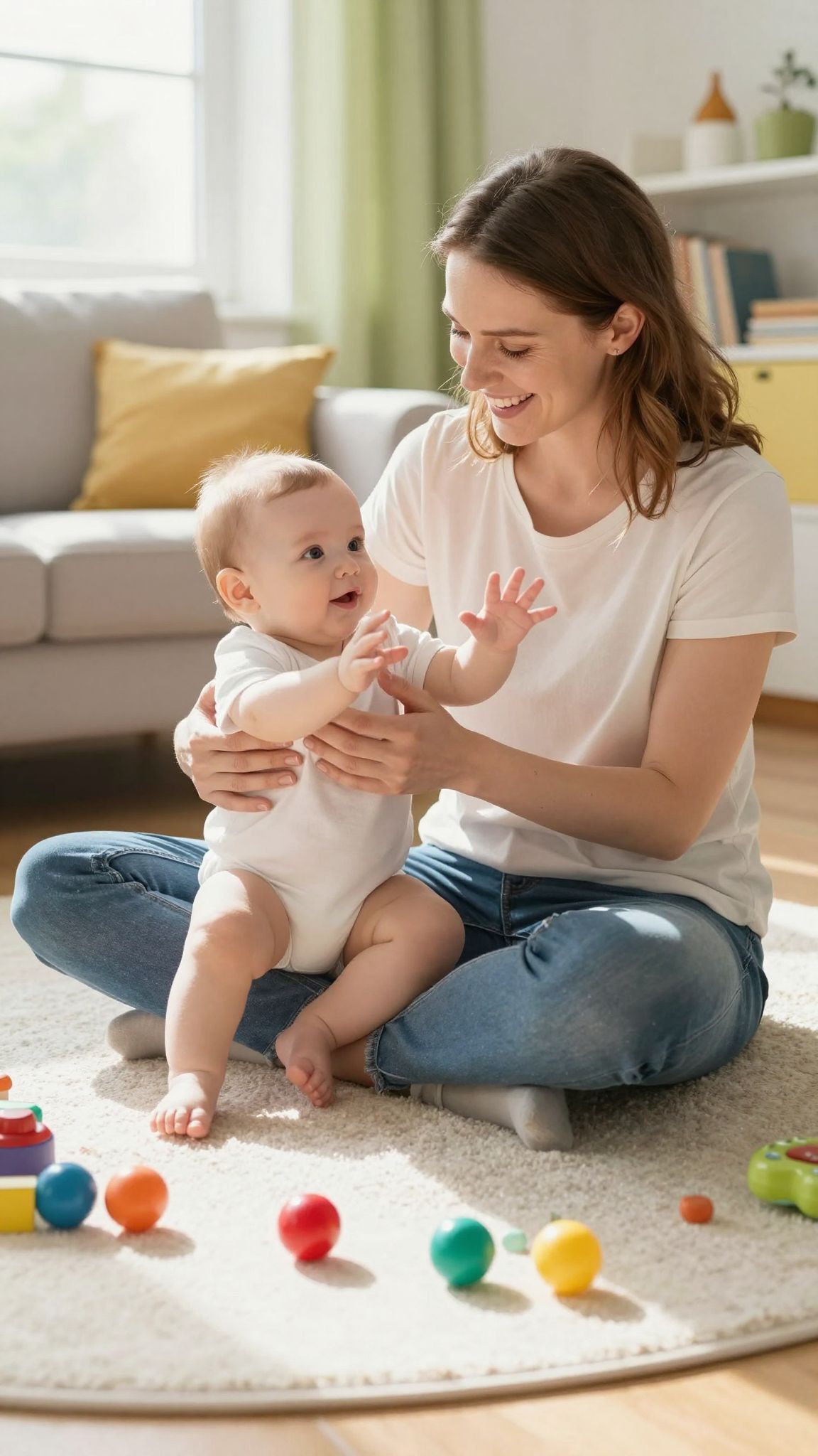 A rutinok segítik a baba és szülő közötti kommunikációt.