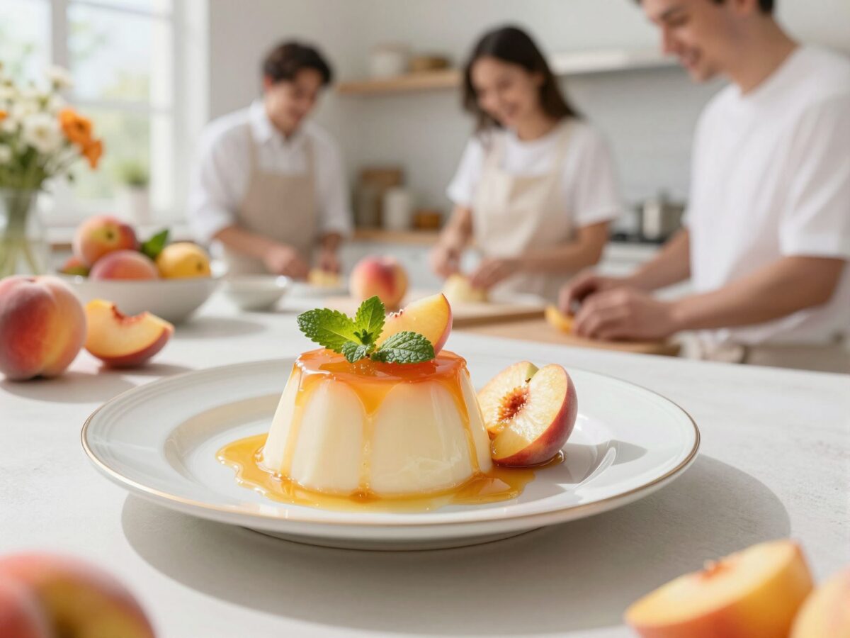 Nyári édesség a javából: Így készíts selymes, barackos panna cottát