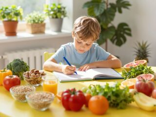 Okos ételek a jobb koncentrációért: hogyan befolyásolja a táplálkozás a gyerek agyműködését?