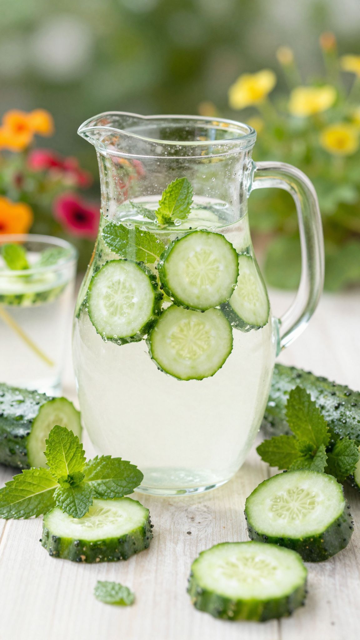 Az uborkás víz segíti a súlykontrollt és anyagcserét.