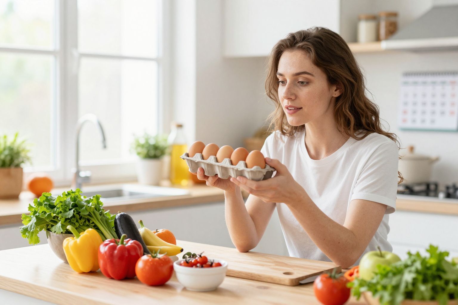 A friss tojás vízben süllődik, ha jó!