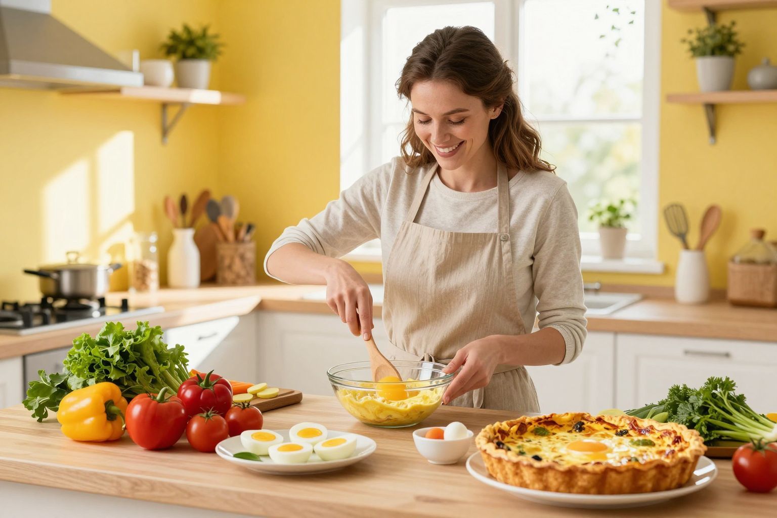 A tojás gazdag vitaminokban és ásványi anyagokban.