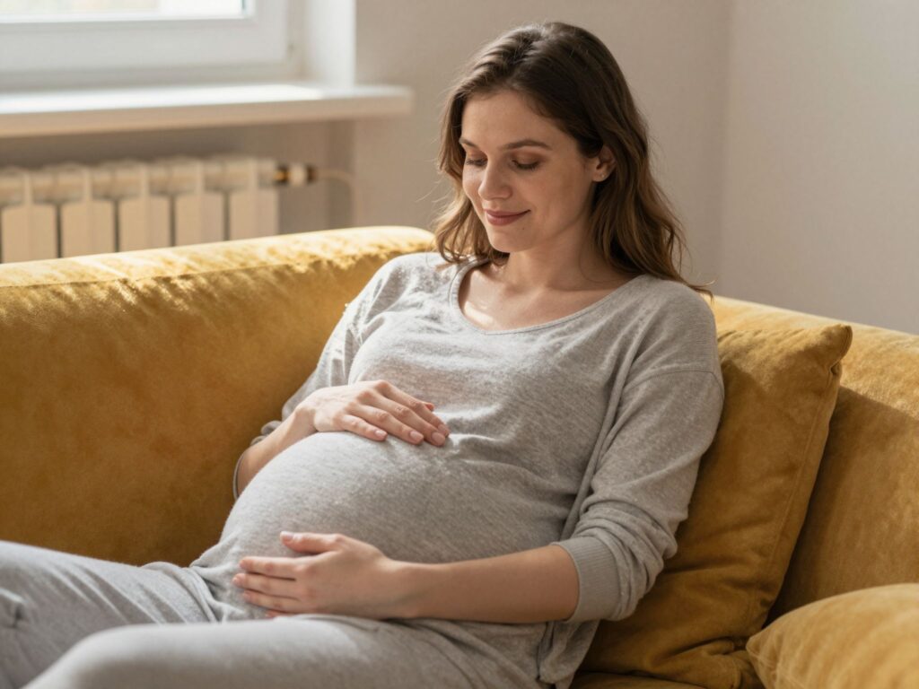 A belső fűtés bekapcsolt: ez okozza az állandó melegérzetet a várandósság során