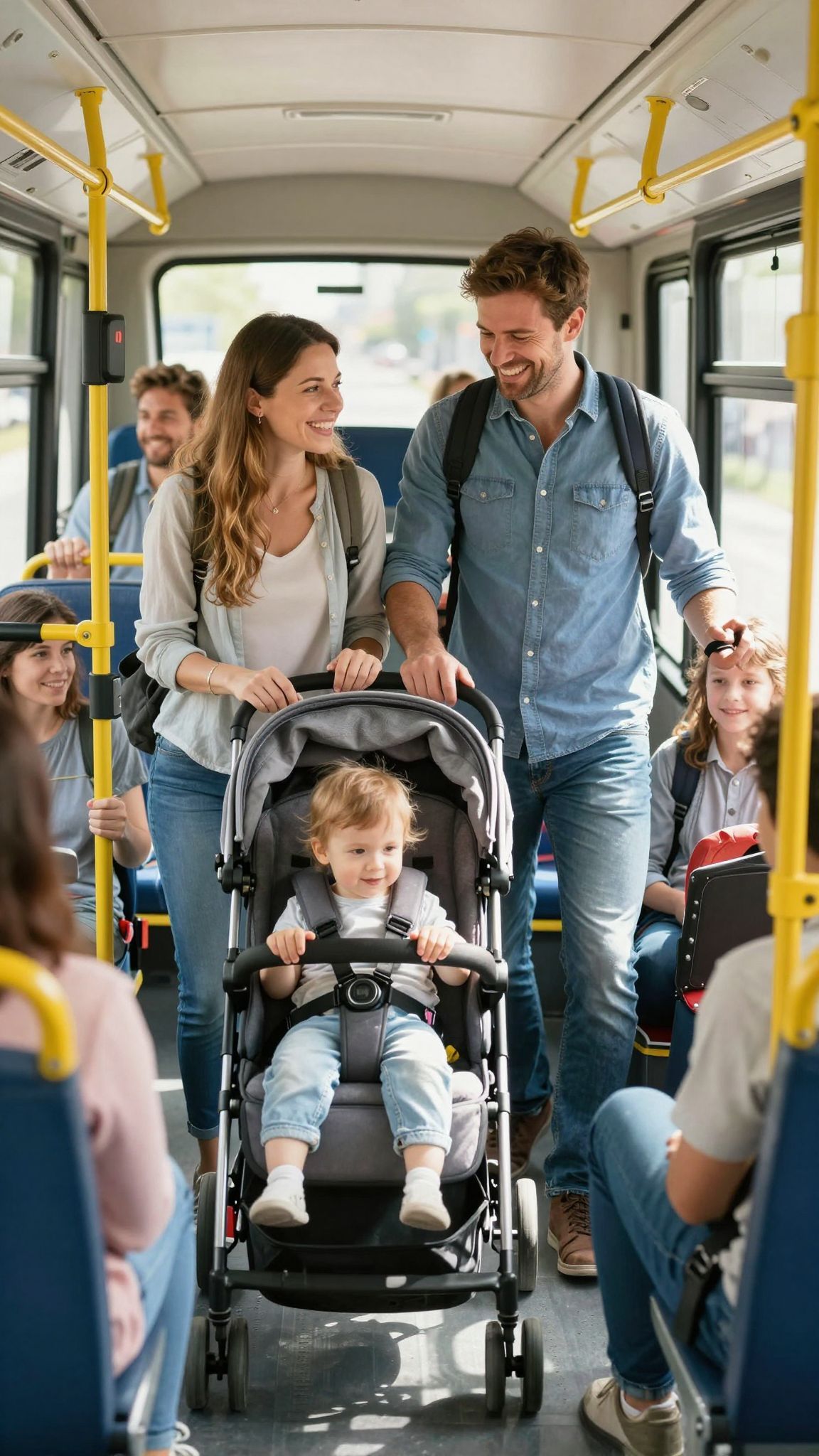 A sofőrrel való előzetes kommunikáció megkönnyíti a beszállást.