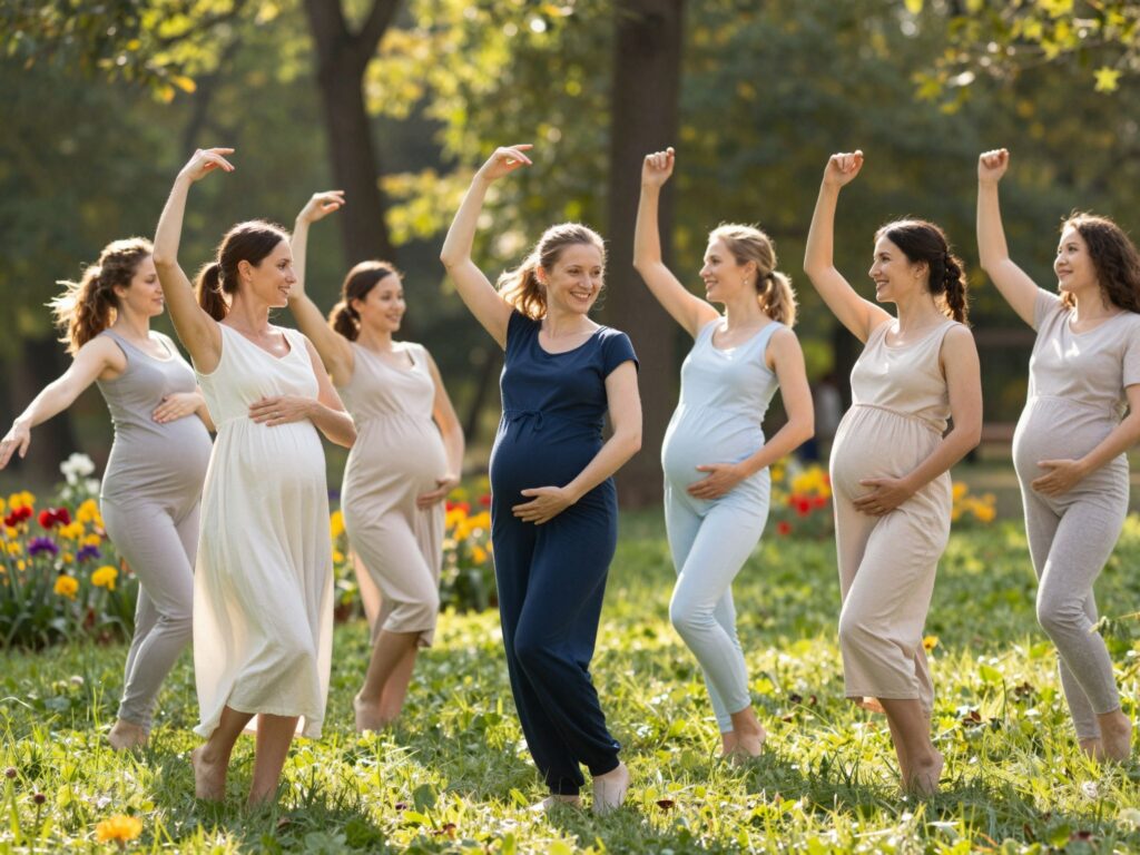A hastánc jótékony hatásai a terhesség alatt és a szülés során