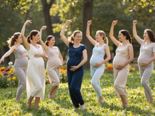 A hastánc jótékony hatásai a terhesség alatt és a szülés során
