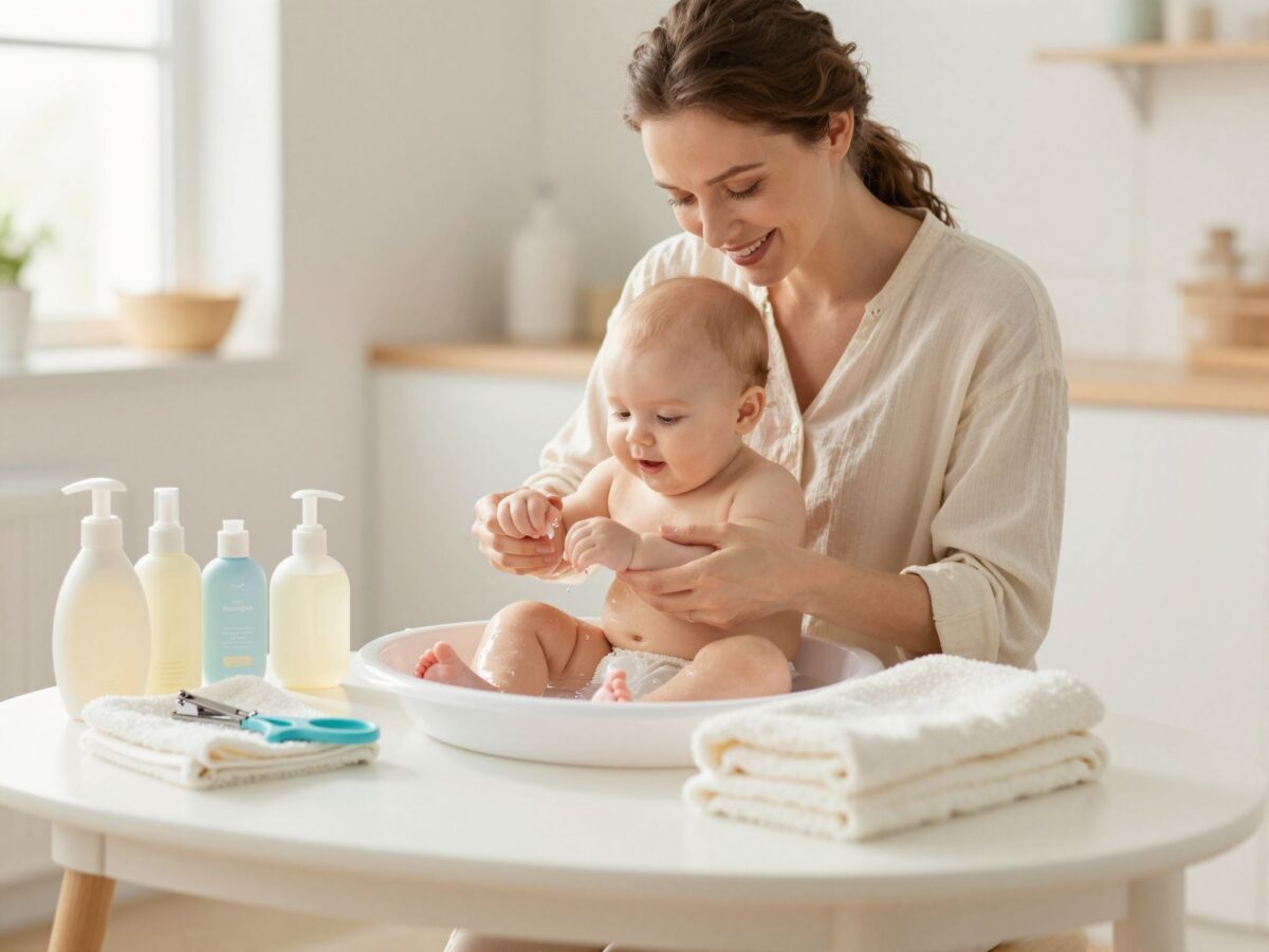 A helyes babaápolási rutin: a fürdetéstől a körömvágásig minden egy helyen