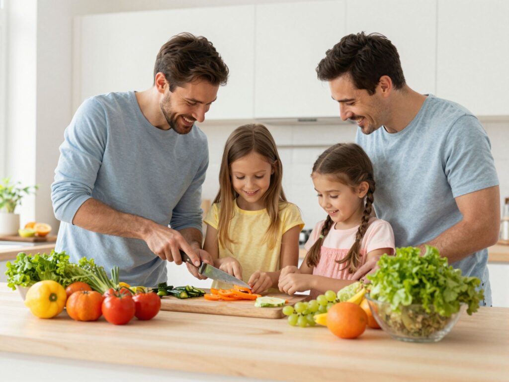 Az egészséges életmódra nevelés alapja a családi példamutatás és a közös szokások