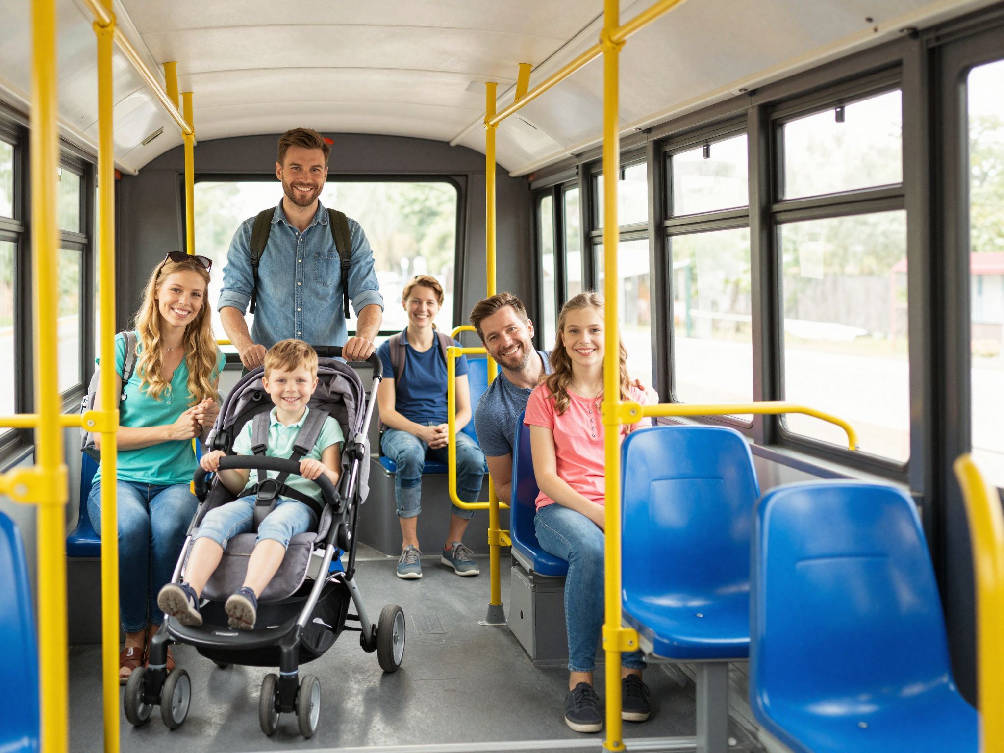 A babakocsi helyes rögzítése elkerüli a baleseteket.