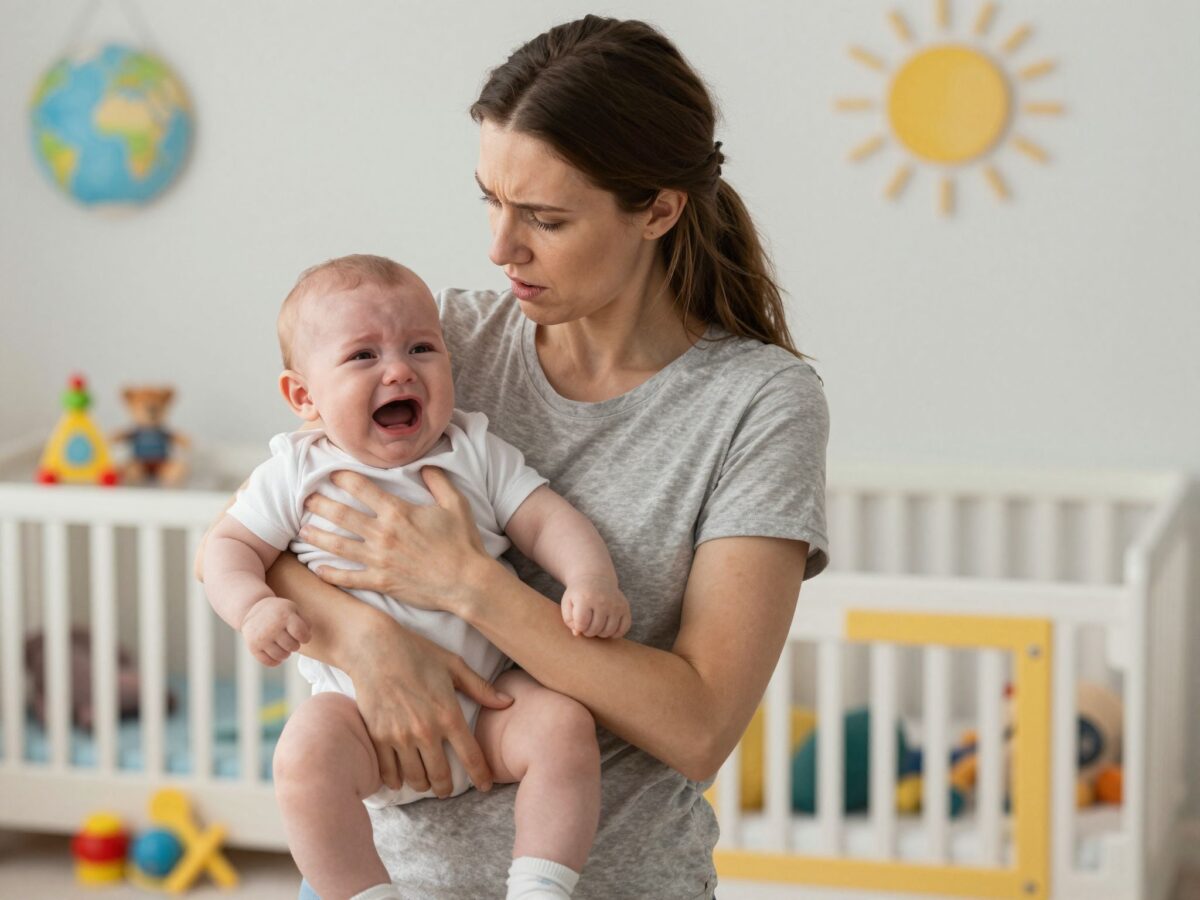 Ha a sírás nem hagyja abba: mikor jelez komolyabb problémát a csecsemő sírása?