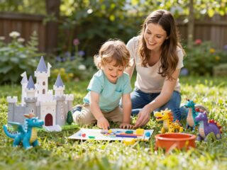 Hogyan keltsd fel a gyermeked fantáziáját? 5 tipp a kreatív játékhoz