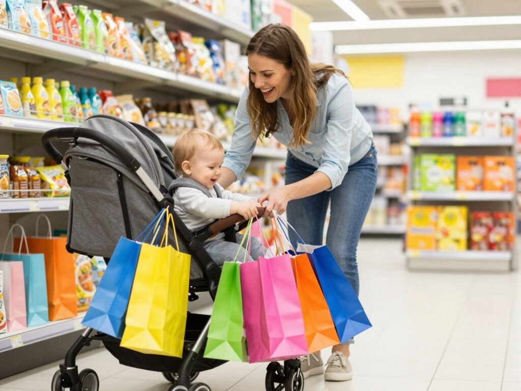 Így lehet élvezetes a vásárlás babával: a stresszmentes és hatékony shopping útmutatója