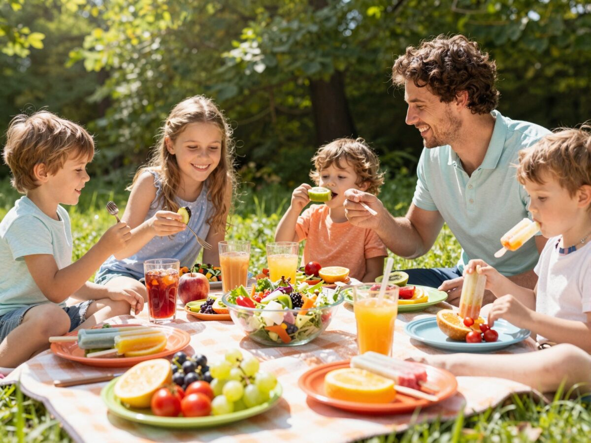 Könnyű és egészséges nyári ételek gyerekeknek: Tippek a folyadékpótlástól a fagyizásig