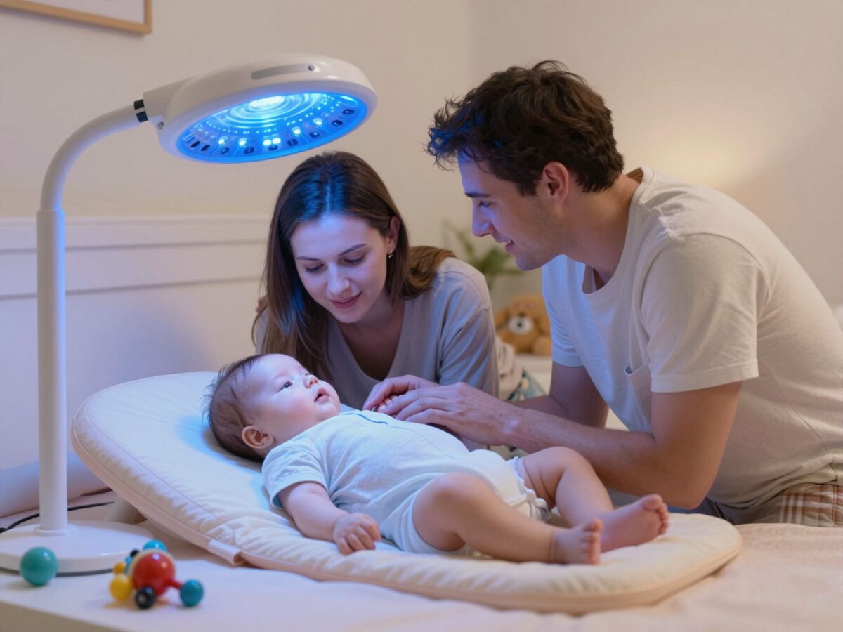 Minden, amit a babák sárgasága elleni kékfény-terápiáról tudni érdemes