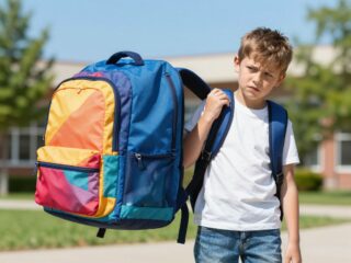 Nem megfelelő iskolatáska: korai porckopás kialakulásának veszélye