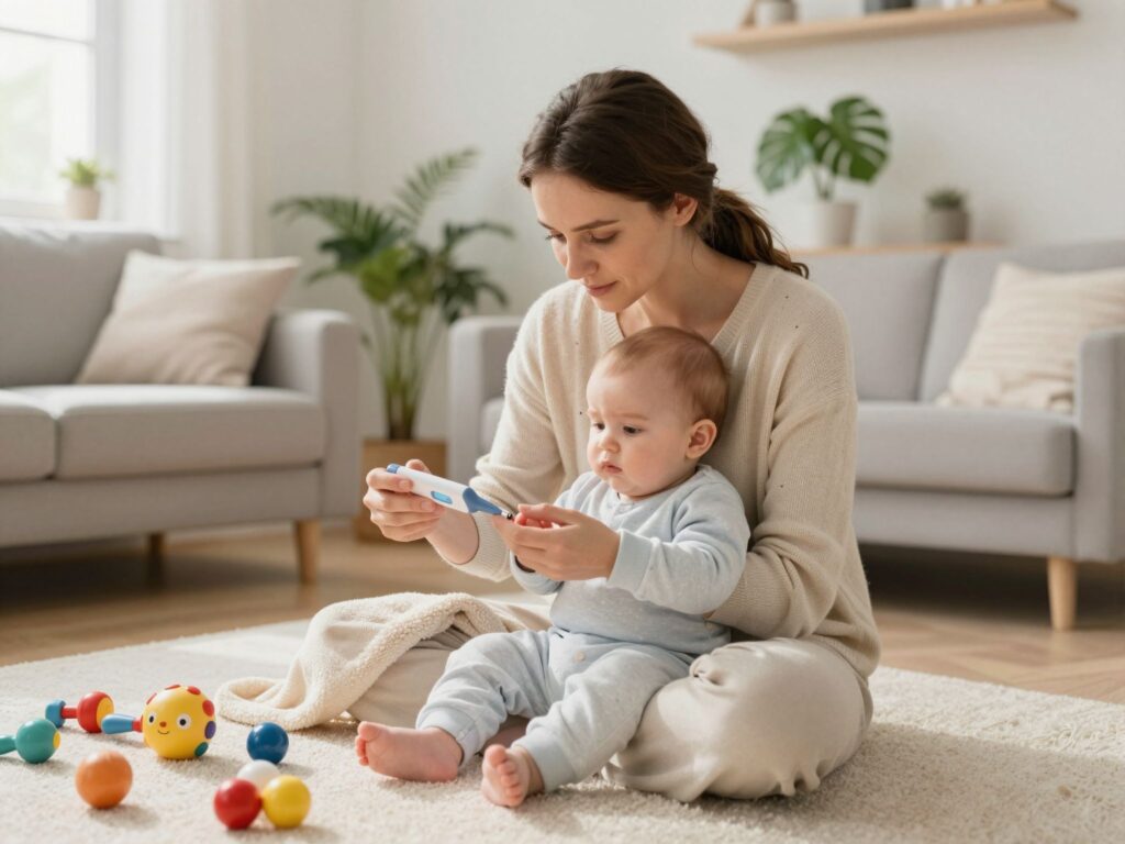 Otthoni teendők, ha beteg a baba: mikor forduljunk orvoshoz?