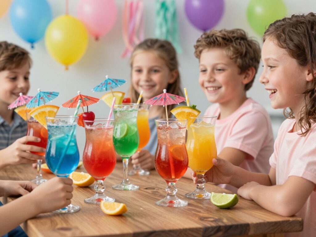 Szilveszteri buli gyerekekkel: finom és látványos koktélok a kicsiknek is