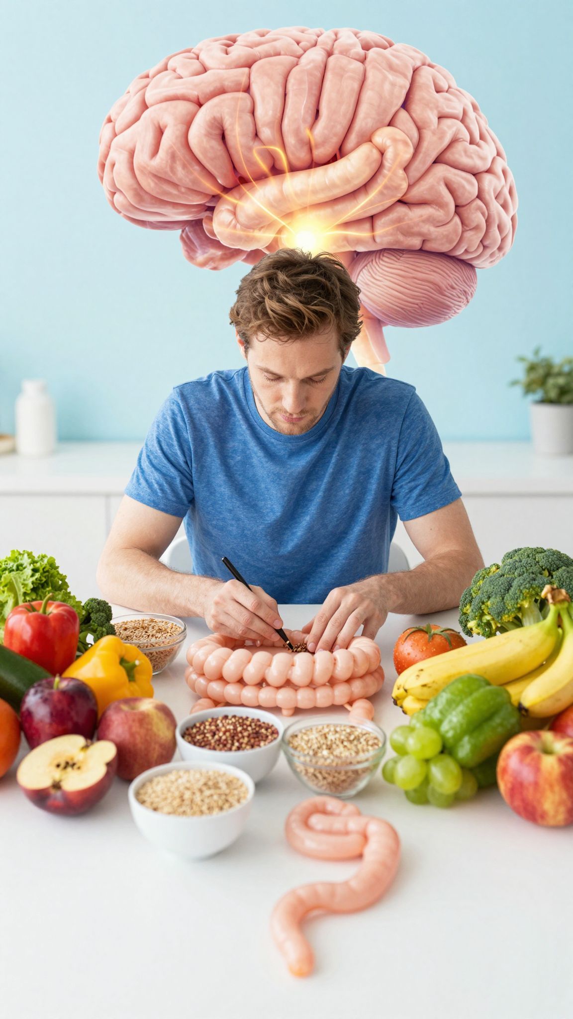 A bélmikrobiom befolyásolja az étvágyat és a hangulatot.