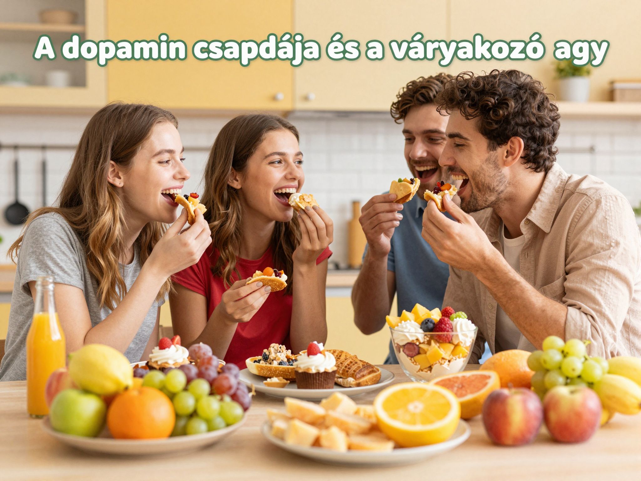 A dopamin túlműködése fokozza az étkezési vágyat.