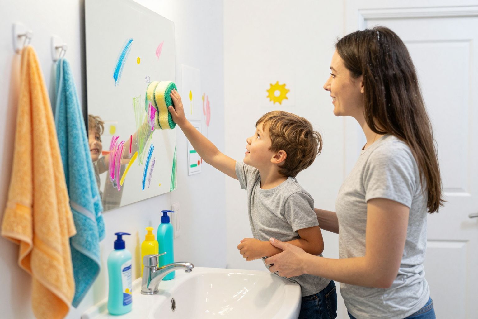 A fürdőszobai szerek csodát tehetnek a foltokkal!