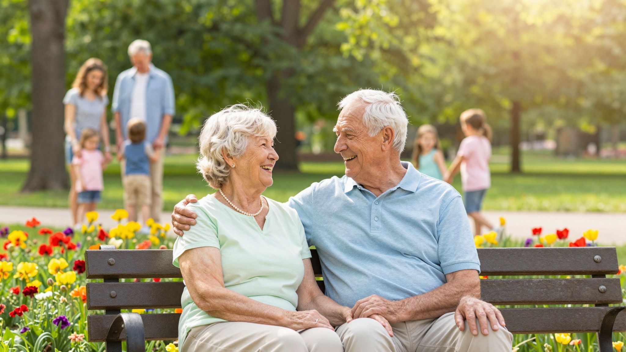 Az idősebb szülők boldogsága gyakran meghaladja a fiatalokét.
