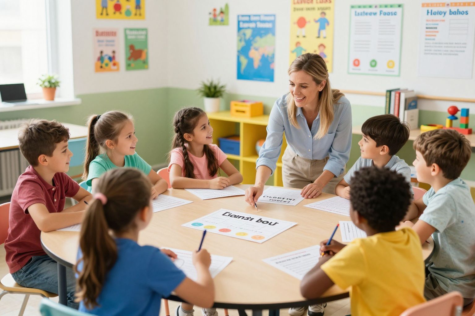 A játékok elősegítik a nyelvtanulás élményalapú fejlődését.