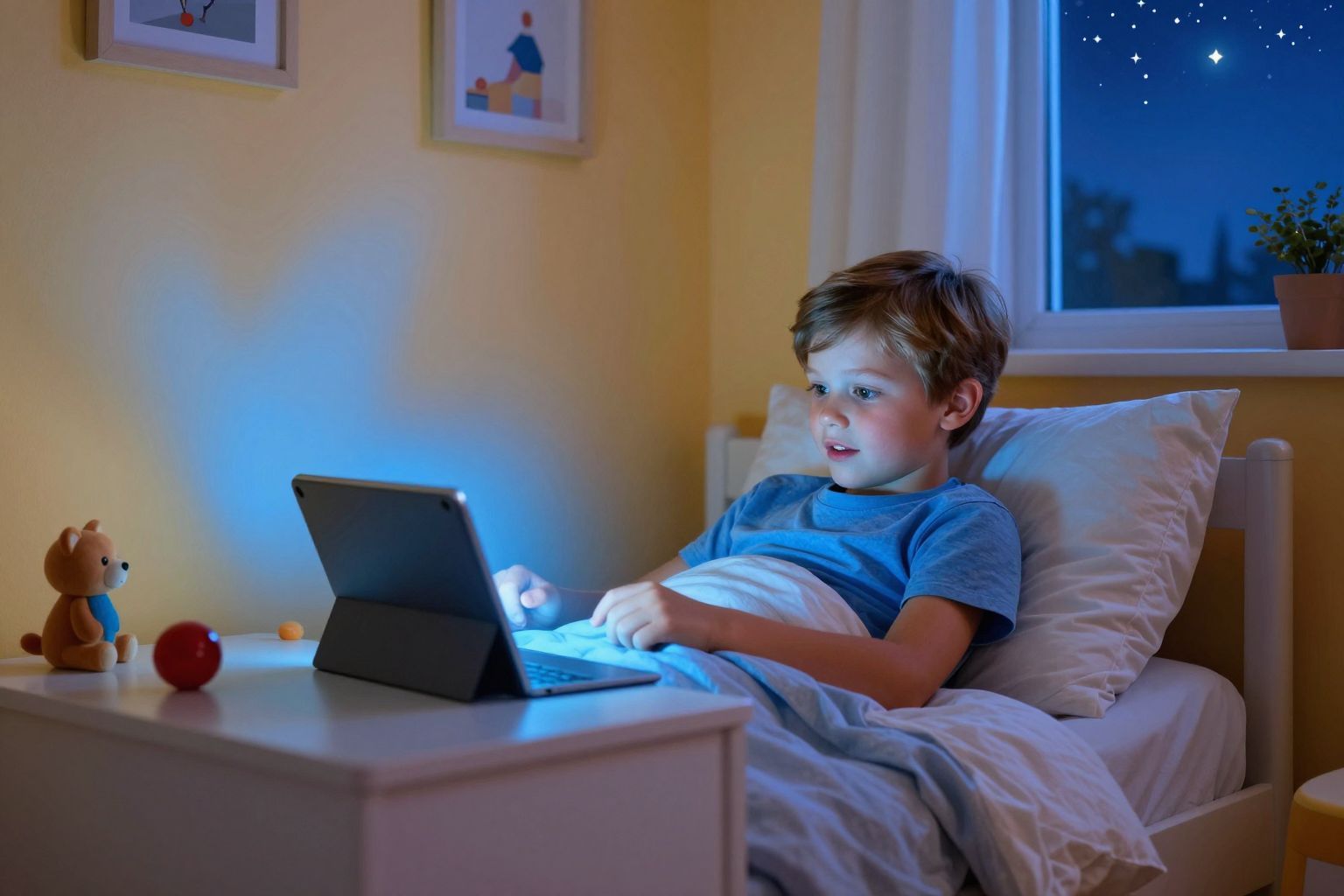 A kék fény csökkentheti a melatonin termelést.