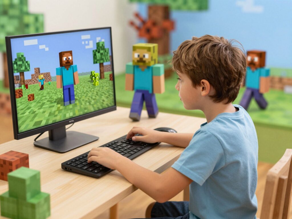 A kockavilág titkai: a Minecraft pozitív és negatív hatásai a gyerekekre