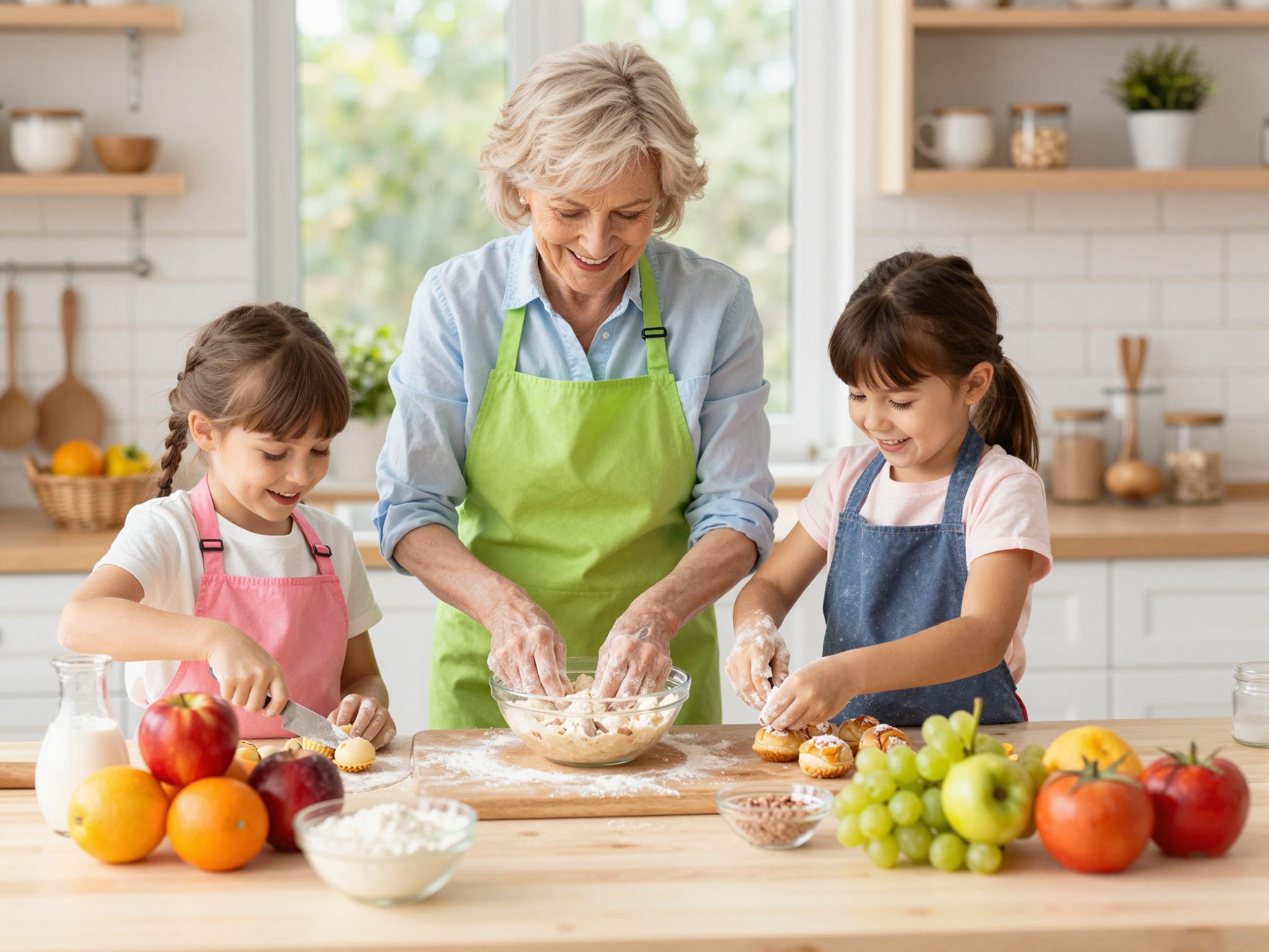 A közös sütés erősíti a családi kötelékeket és emlékeket.