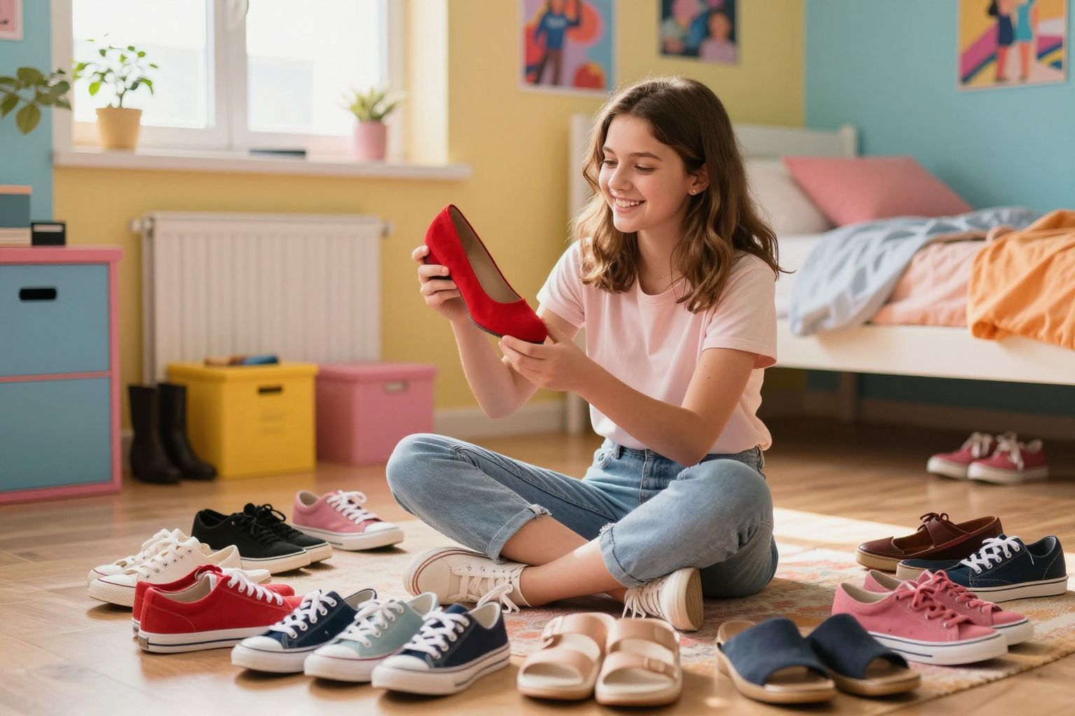 A jó cipő szellőzése csökkenti a lábszagot.