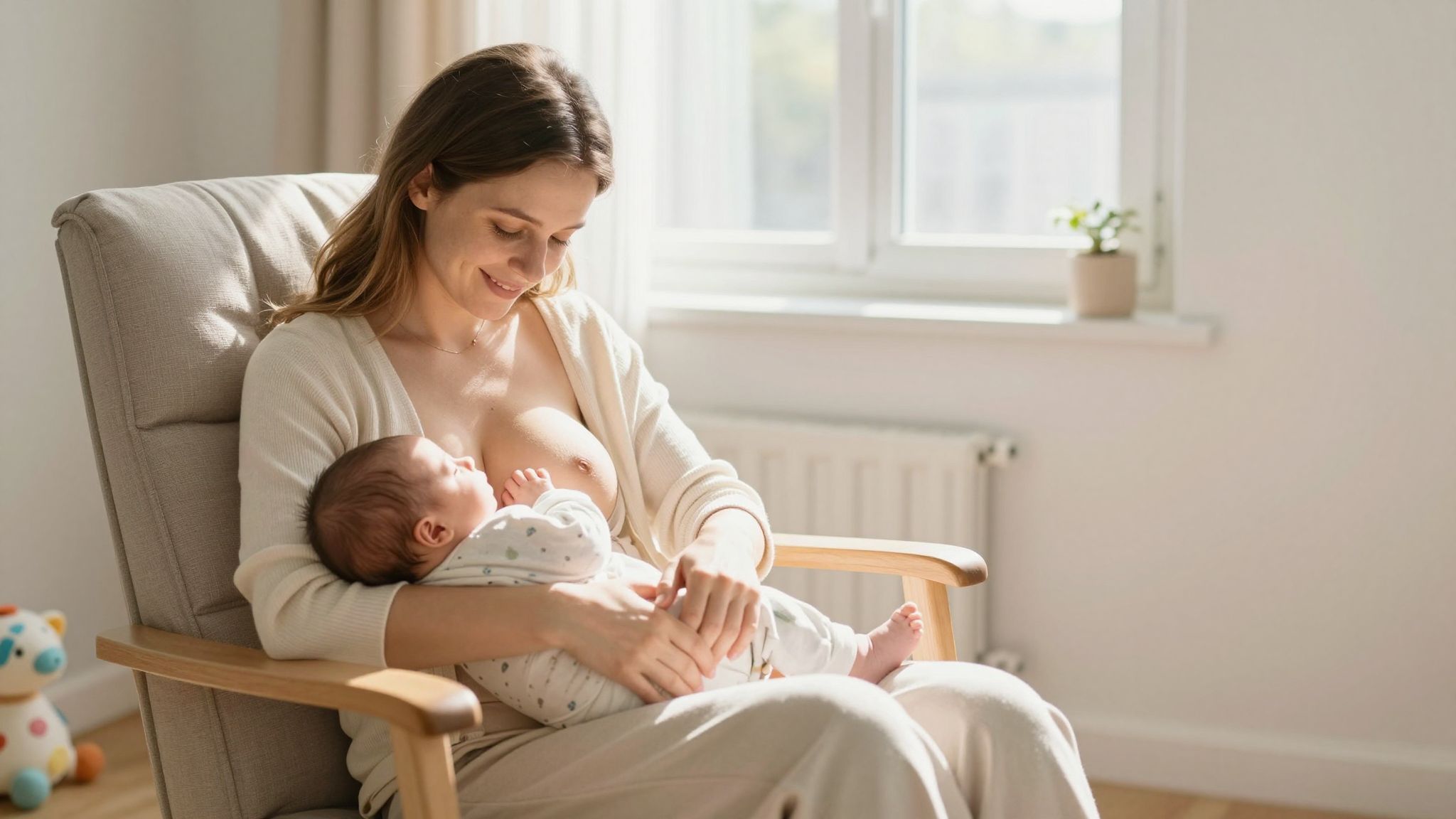 A negyedik trimeszter a baba érzelmi fejlődését segíti.