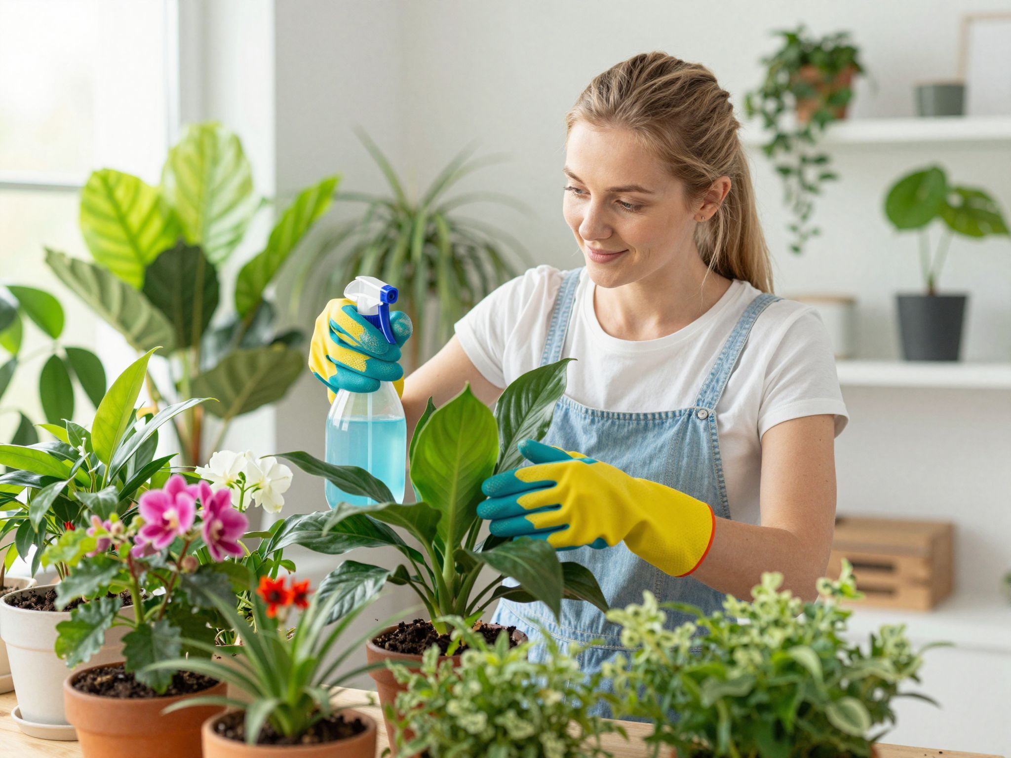 A kártevők megelőzése érdekében rendszeres növényellenőrzés szükséges.