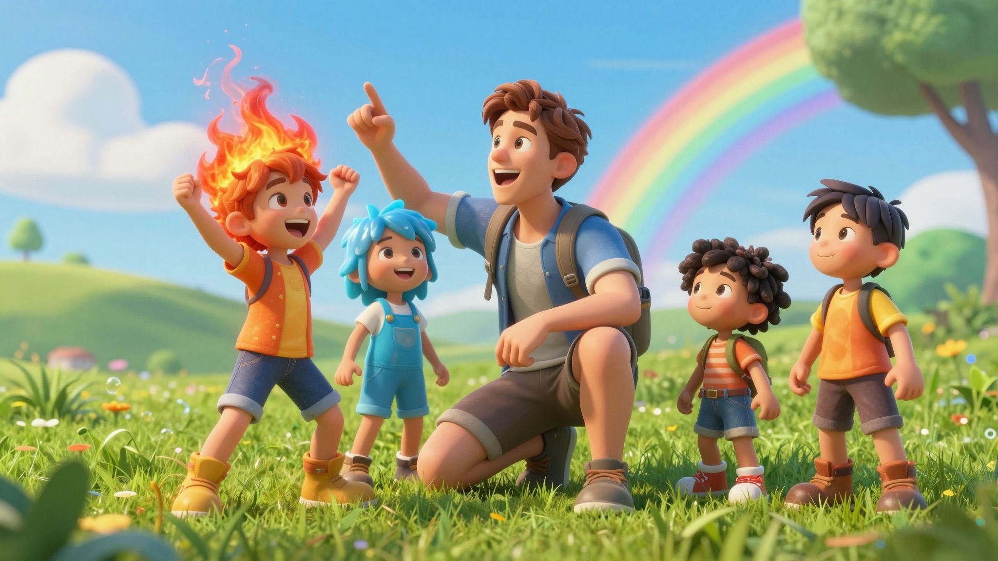 A Nyilas szülők inspirálják a kreativitást a gyerekekben.