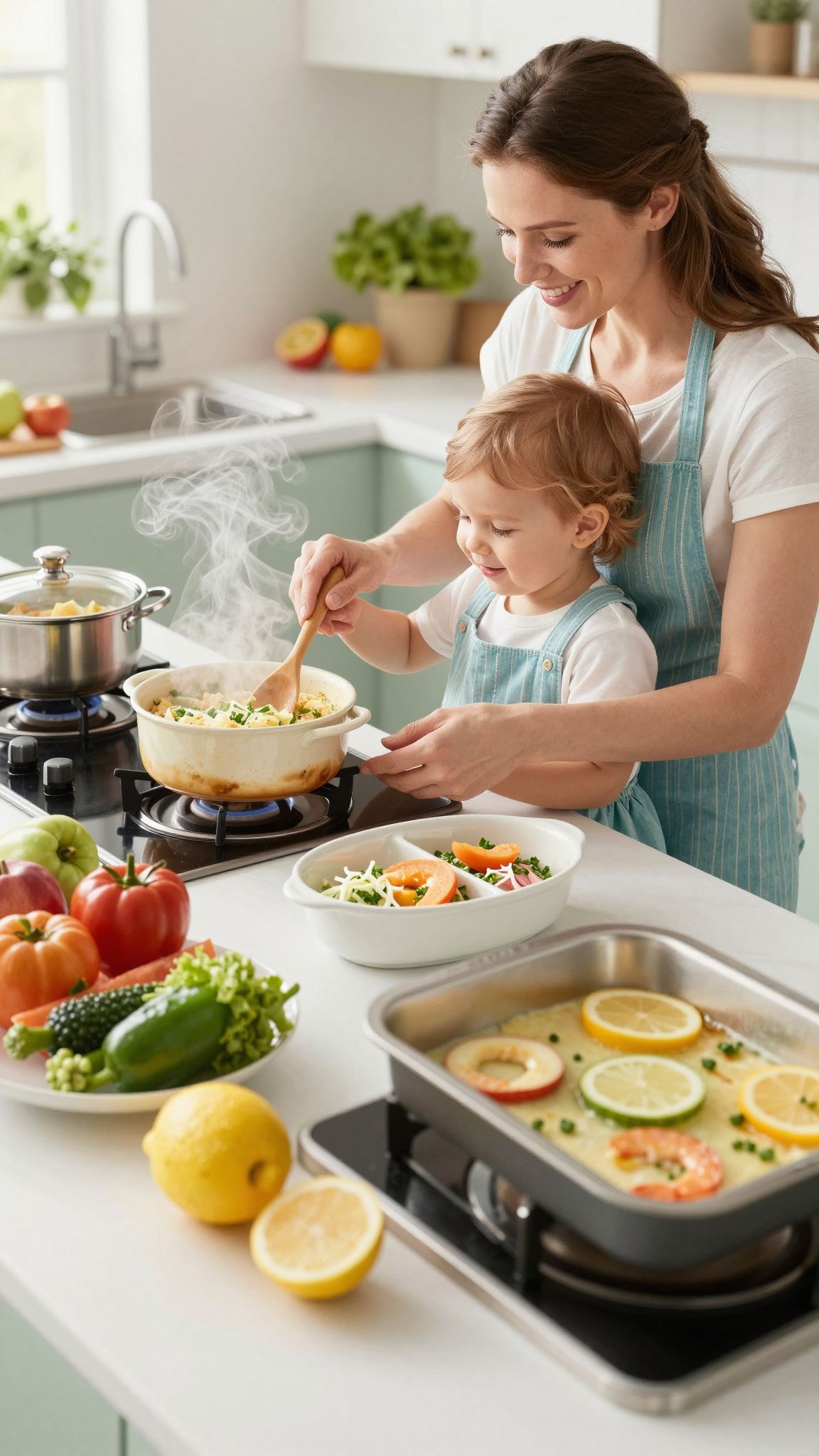 A párolás megőrzi az ételek tápanyagtartalmát.