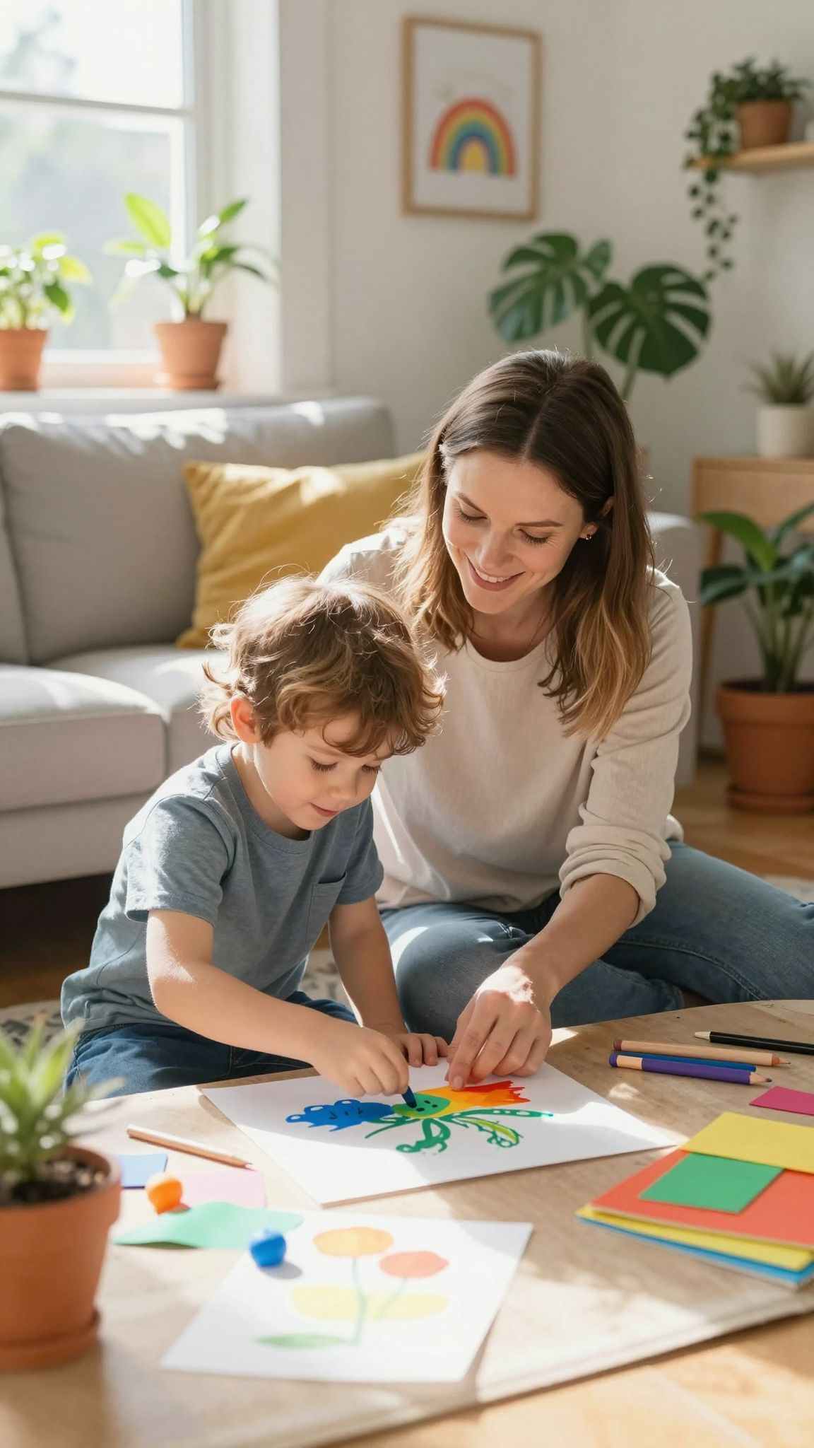 A szülői önreflexió erősíti a gyermekek érzelmi fejlődését.