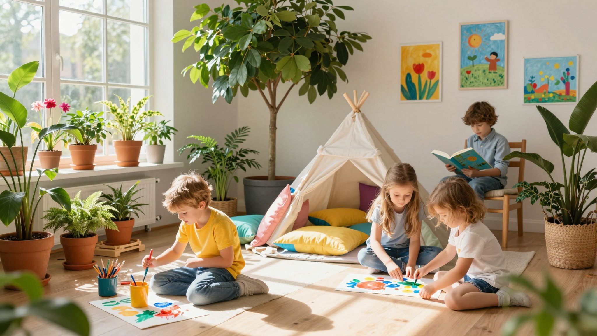 A növények csökkentik a stresszt és javítják a hangulatot.