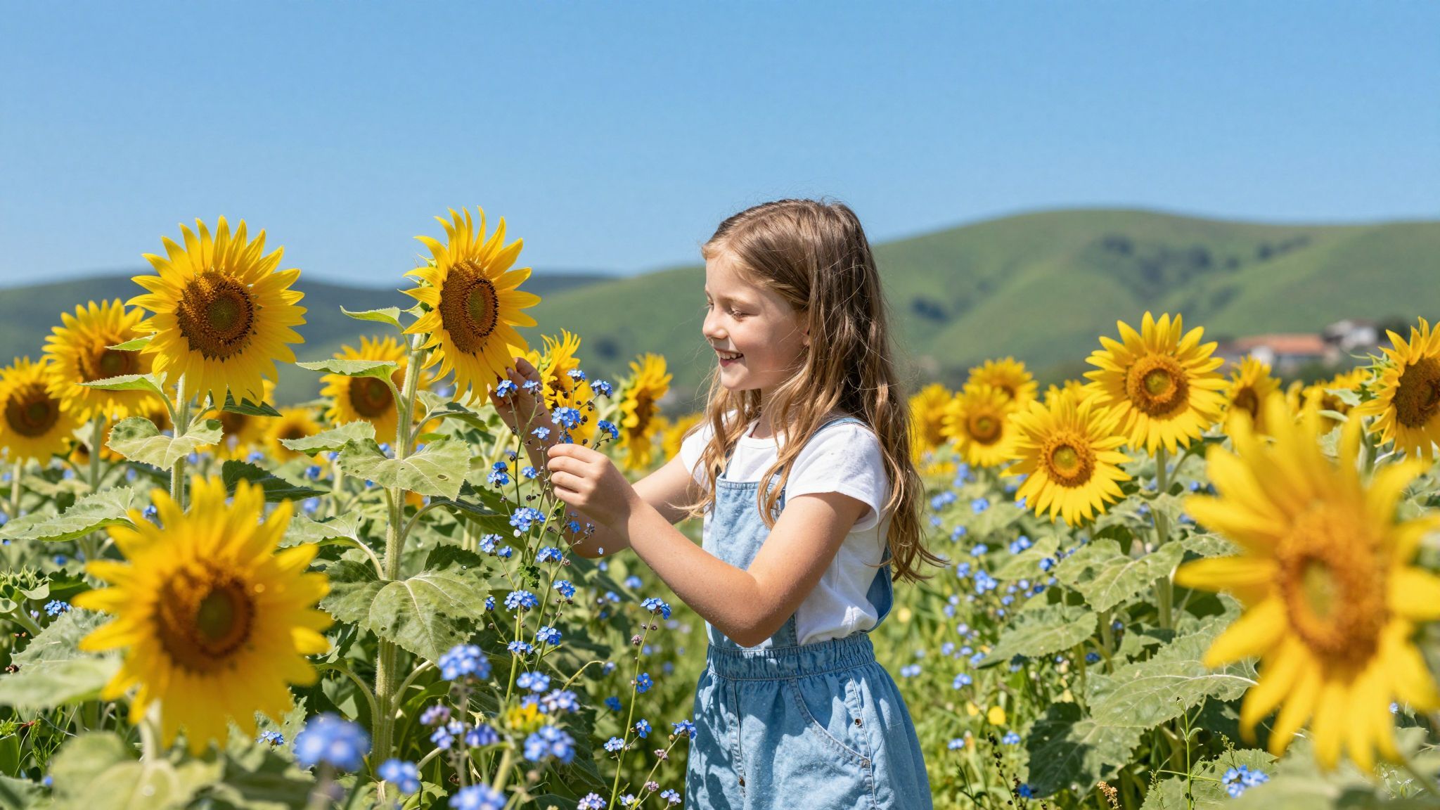 A Napsugár és Nefelejcs a tavaszi fényt jelképezik.