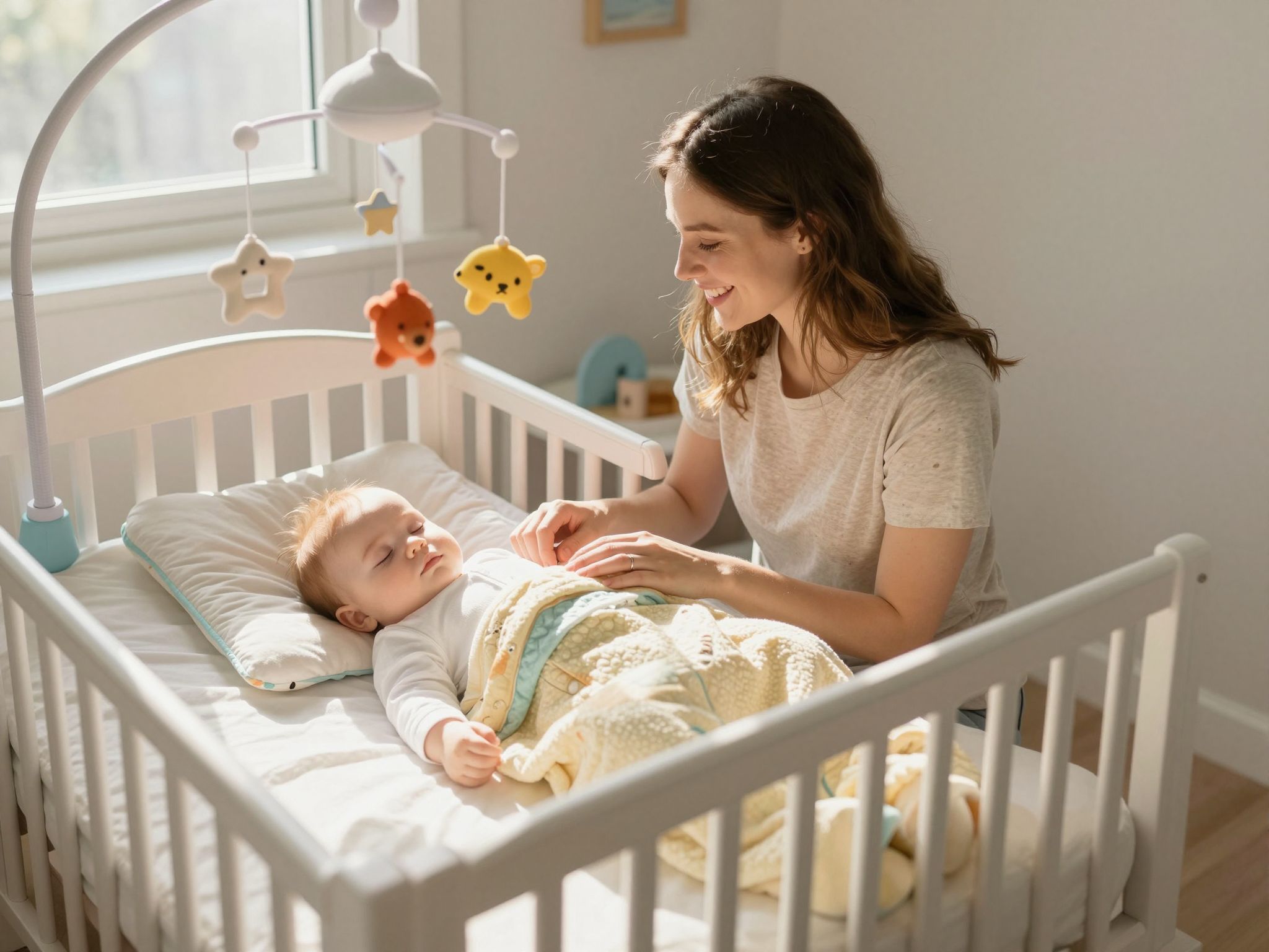 A két alvásra való átállás segíti a baba fejlődését.