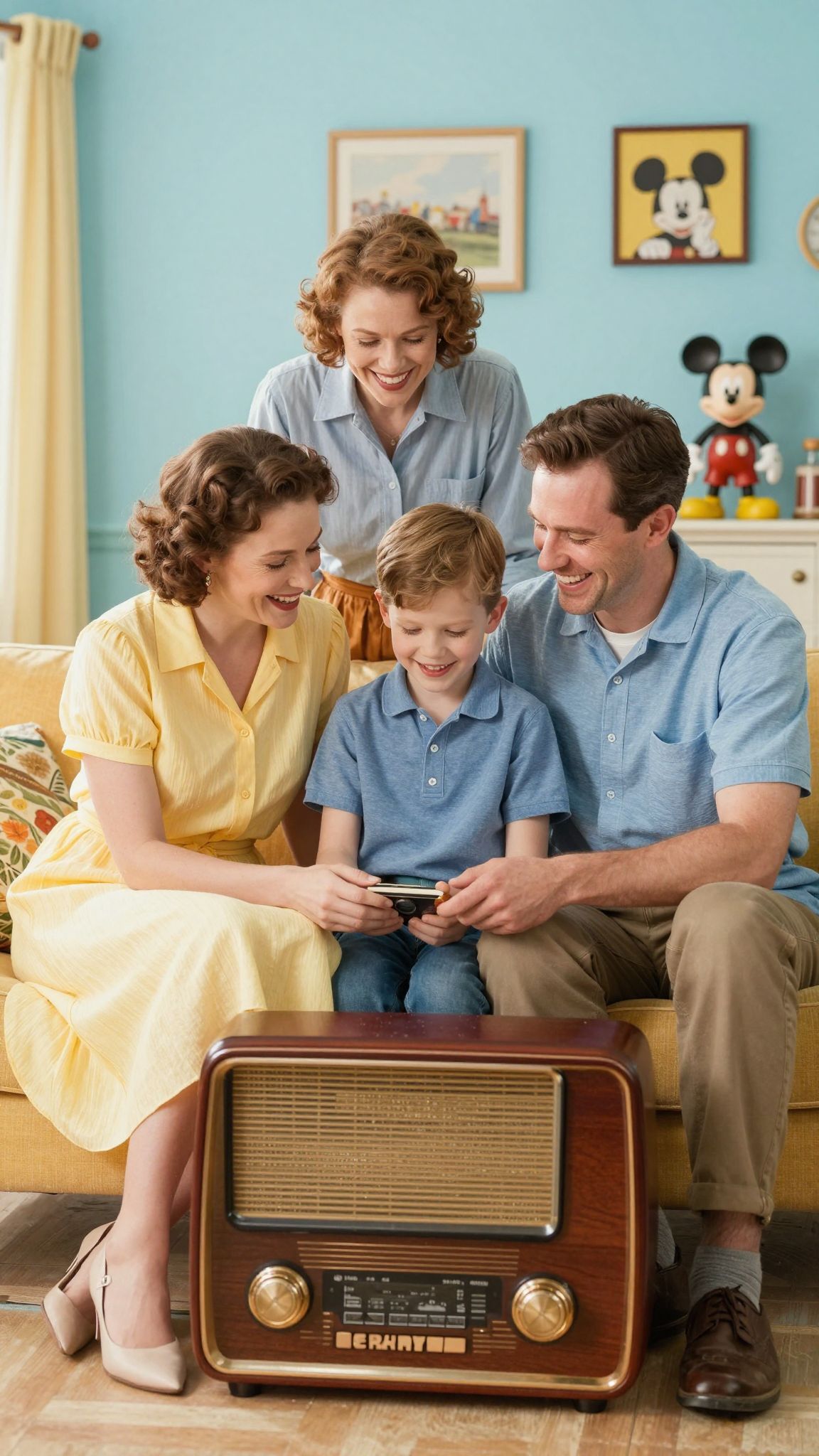 Mickey egér a válság idején is reményt hozott.