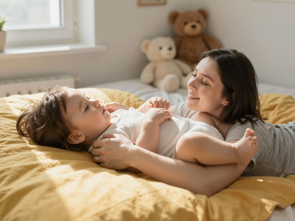 Biztonságos-e, ha a baba a szülő mellkasán alszik? Alvásbiztonsági irányelvek