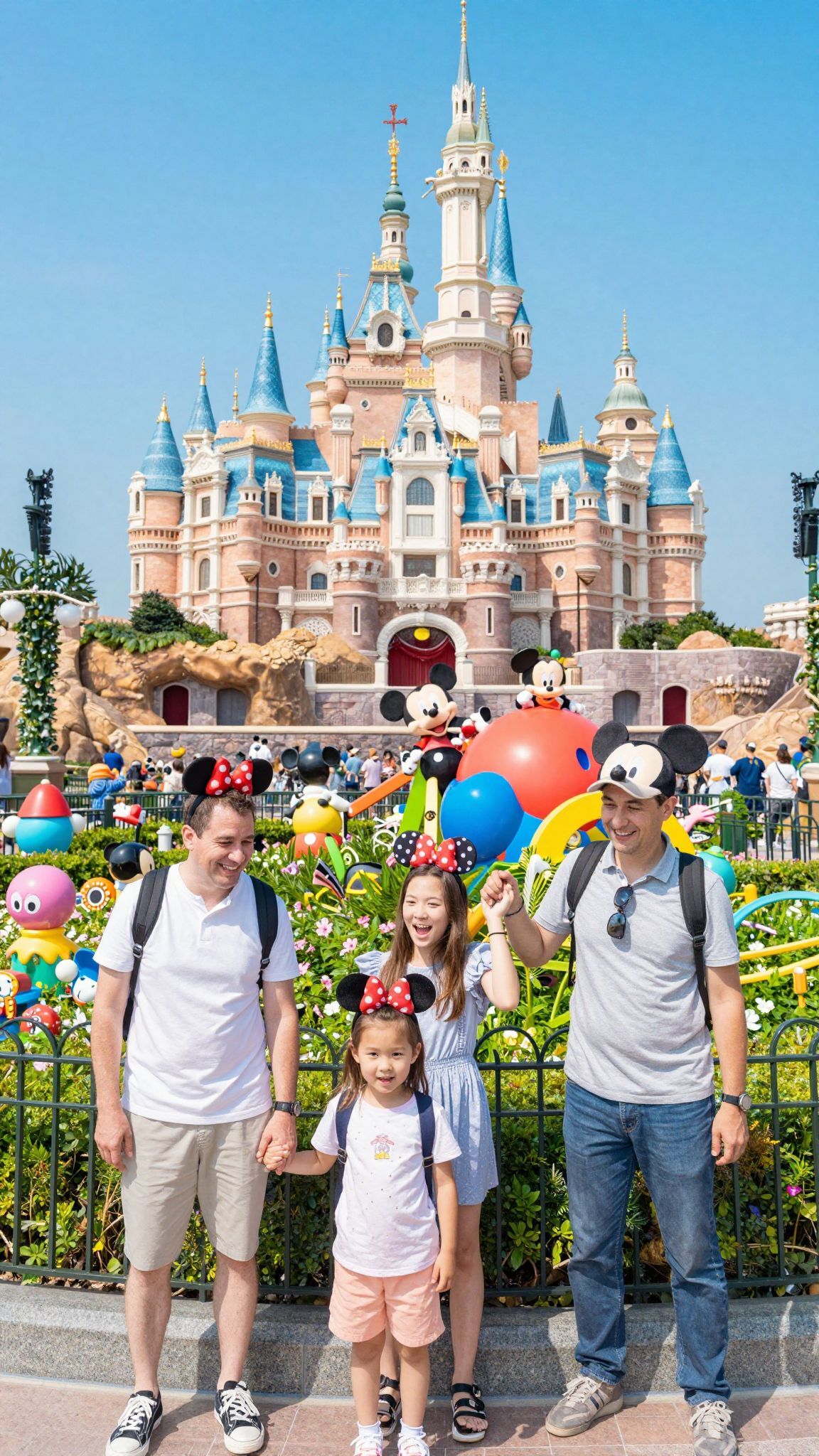 Disneylandban a valóság és a fantázia határai elmosódnak.