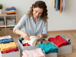 Egy anya zseniális módszere a gyerekruhák csomagolására: így minden kéznél lesz