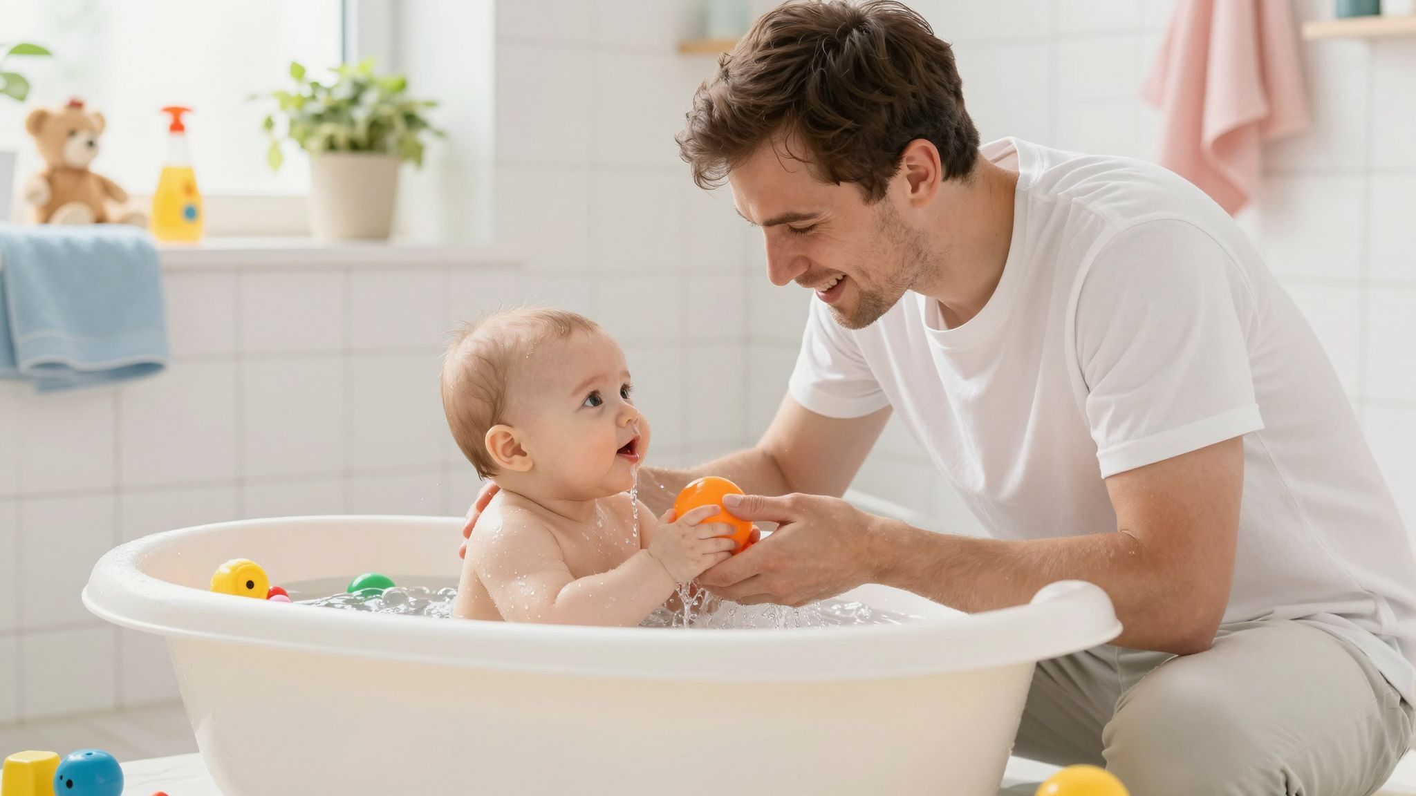 A fürdetéshez szükséges eszközök listája megkönnyíti a folyamatot.