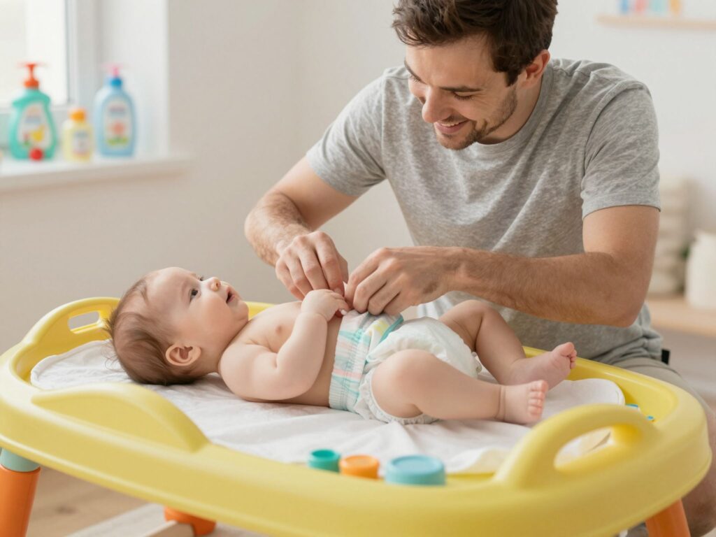 Fiú baba pelenkázása: mire figyelj, hogy elkerüld a baleseteket és a bőrirritációt?