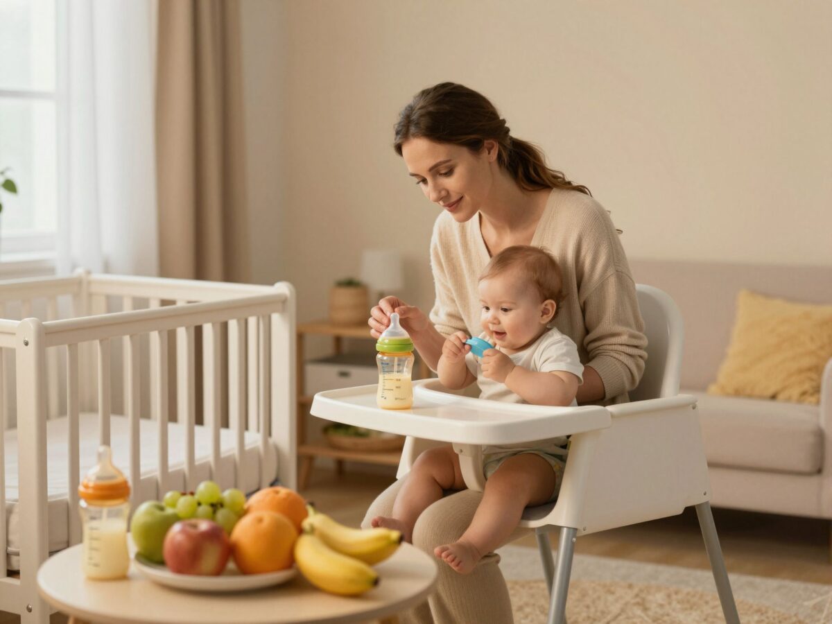 Gyakori éjszakai ébredés és lassuló hízás: a hozzátáplálás szükségességének jelei