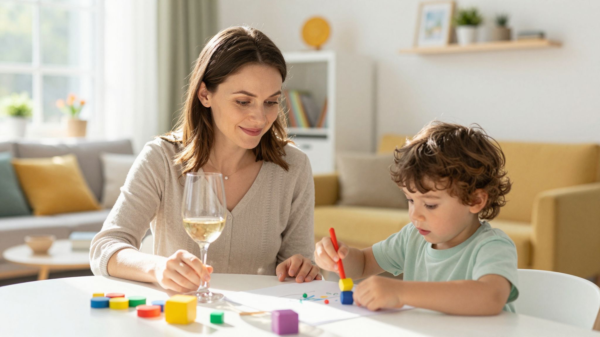 Az anyai alkoholfogyasztás tartósan befolyásolhatja a gyermek fejlődését.