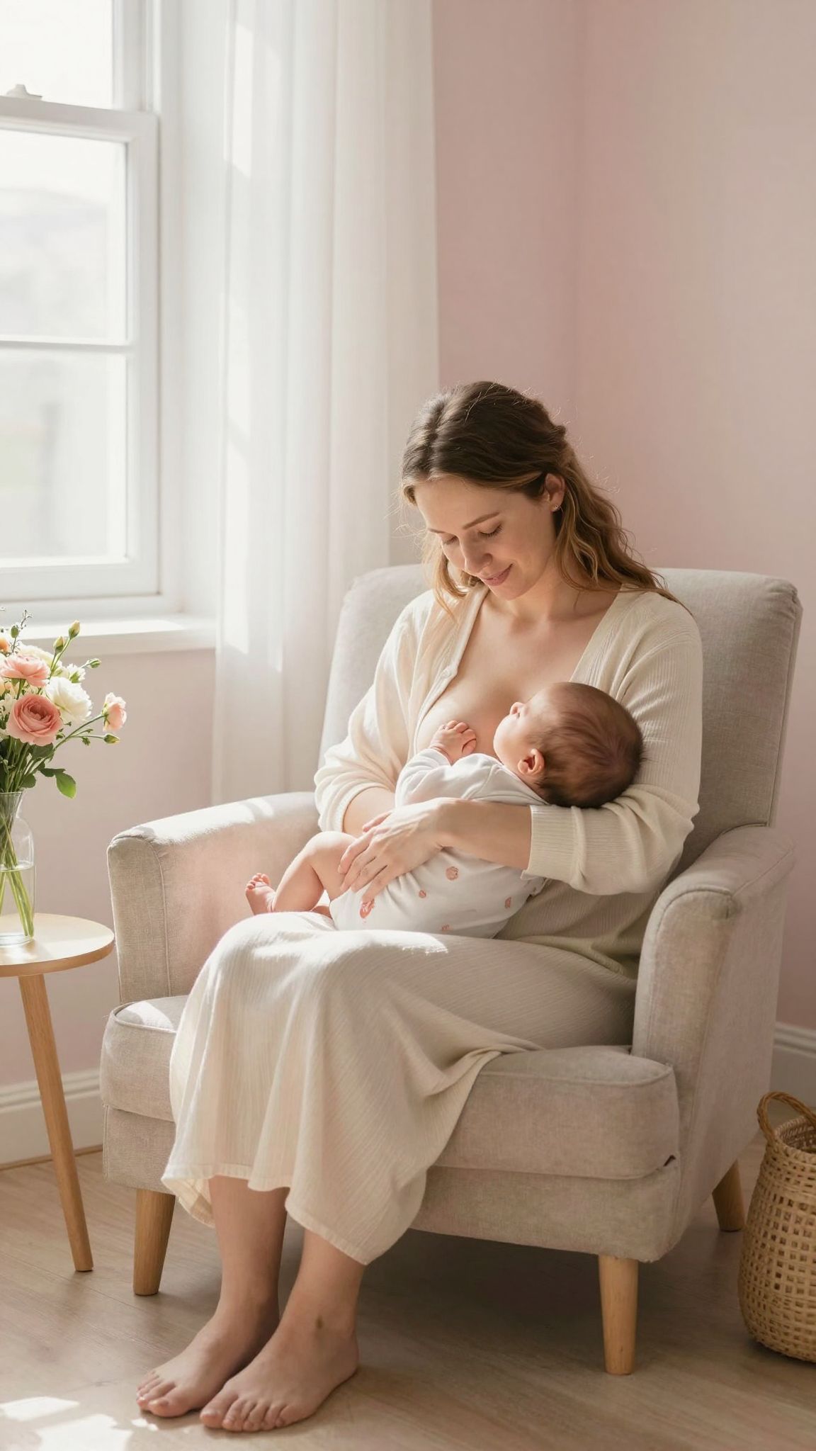 Az igény szerinti szoptatás támogatja a baba érzelmi fejlődését.