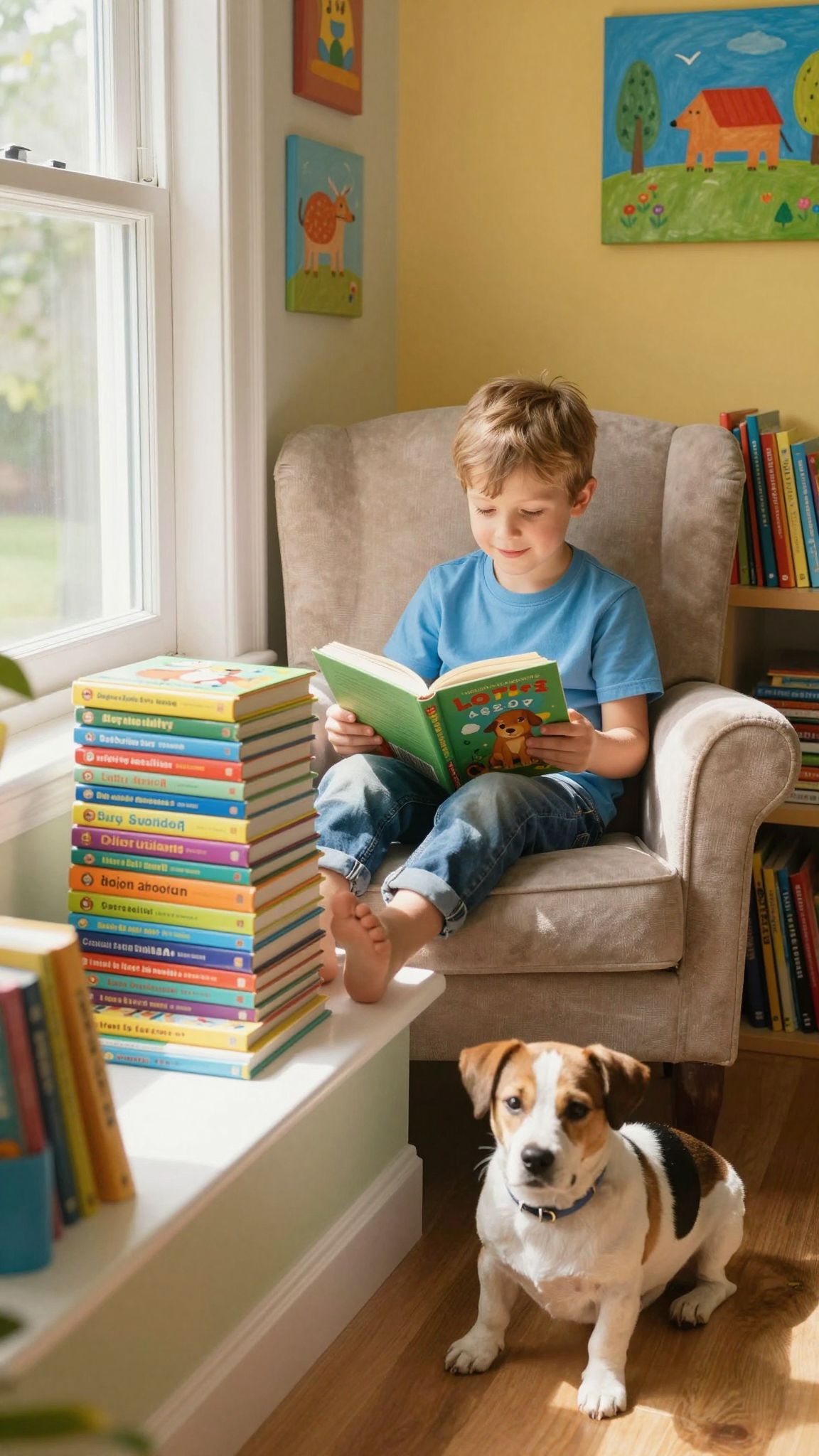 Olvasási rutin kialakítása serkenti a gyerekek képzelőerejét.