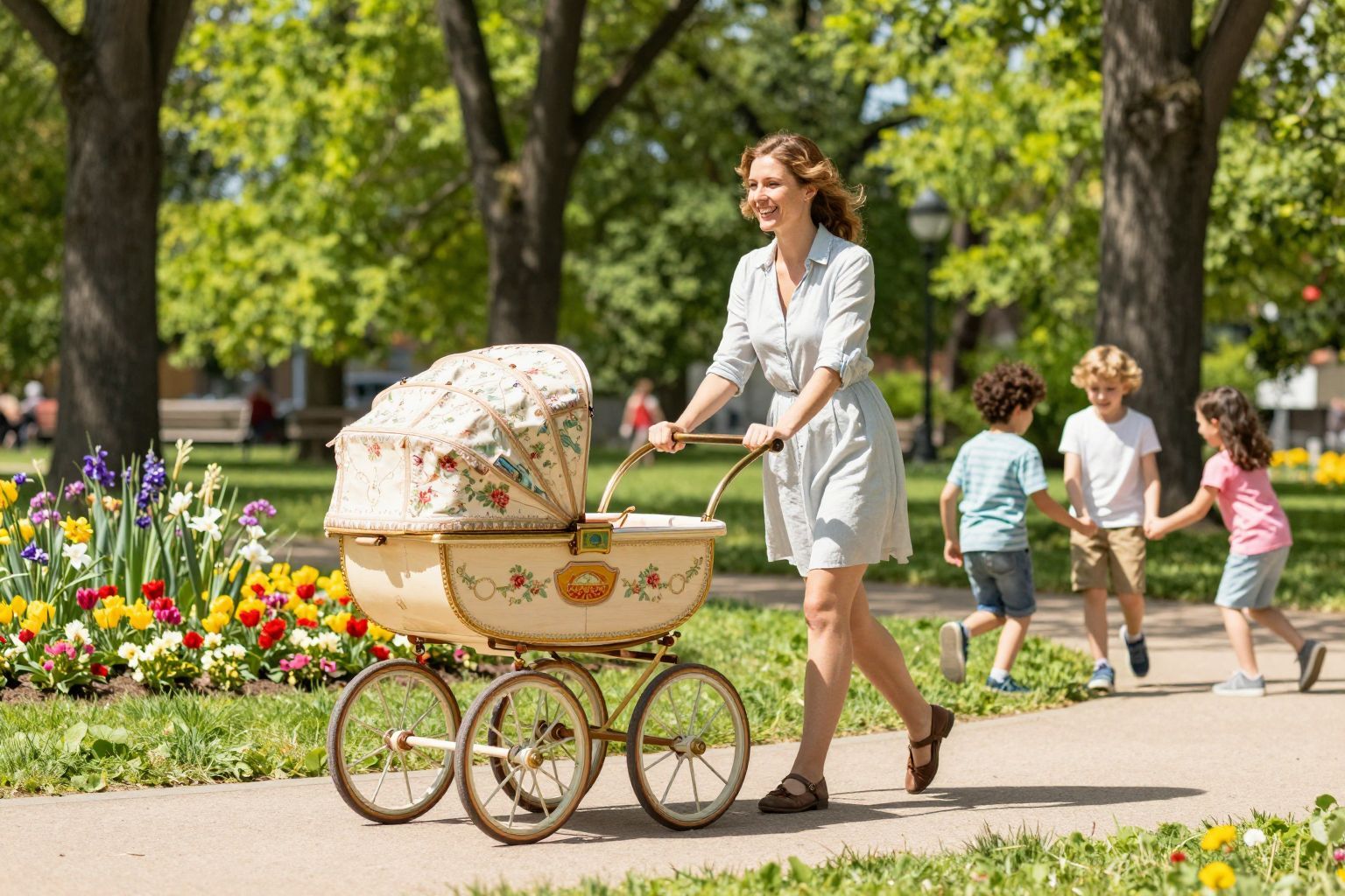 A babakocsi első változatát 1733-ban készítették Angliában.